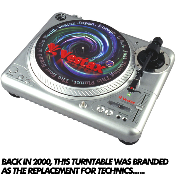 紫③ VESTAX PDX-2000 MADE IN JAPAN - ターンテーブル